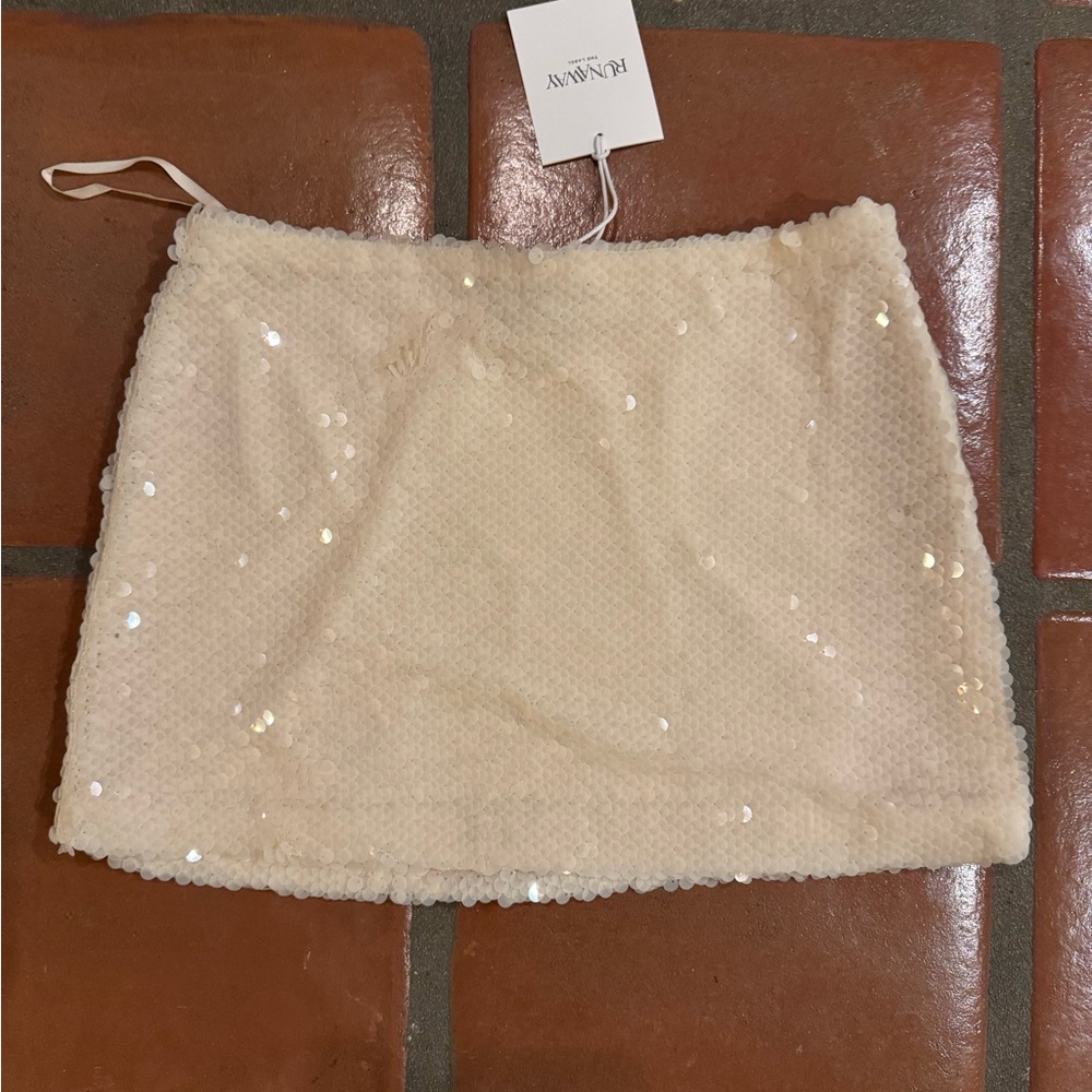 Runaway the label Athena sequin mini skirt